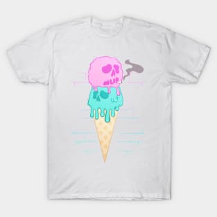 Smoking Ice Cream T-Shirt